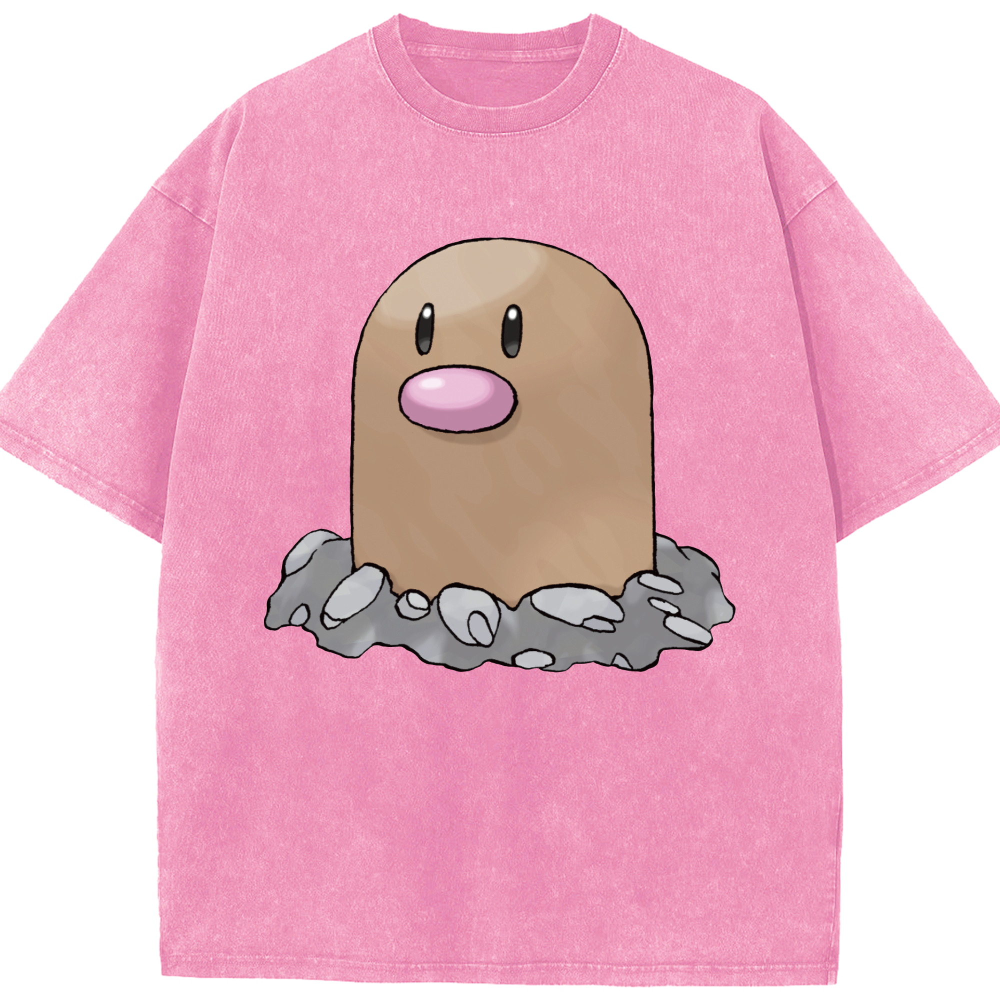 （画像用） ポケットモンスター Pokémon 綿100% ヴィンテージ風 半袖Tシャツ（フロントプリント）